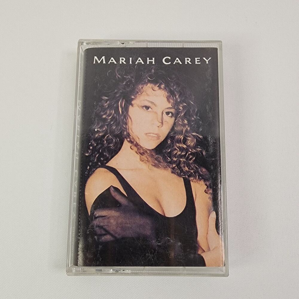 1990 CBS records Mariah Carey Cassette Self-Titled Excellent